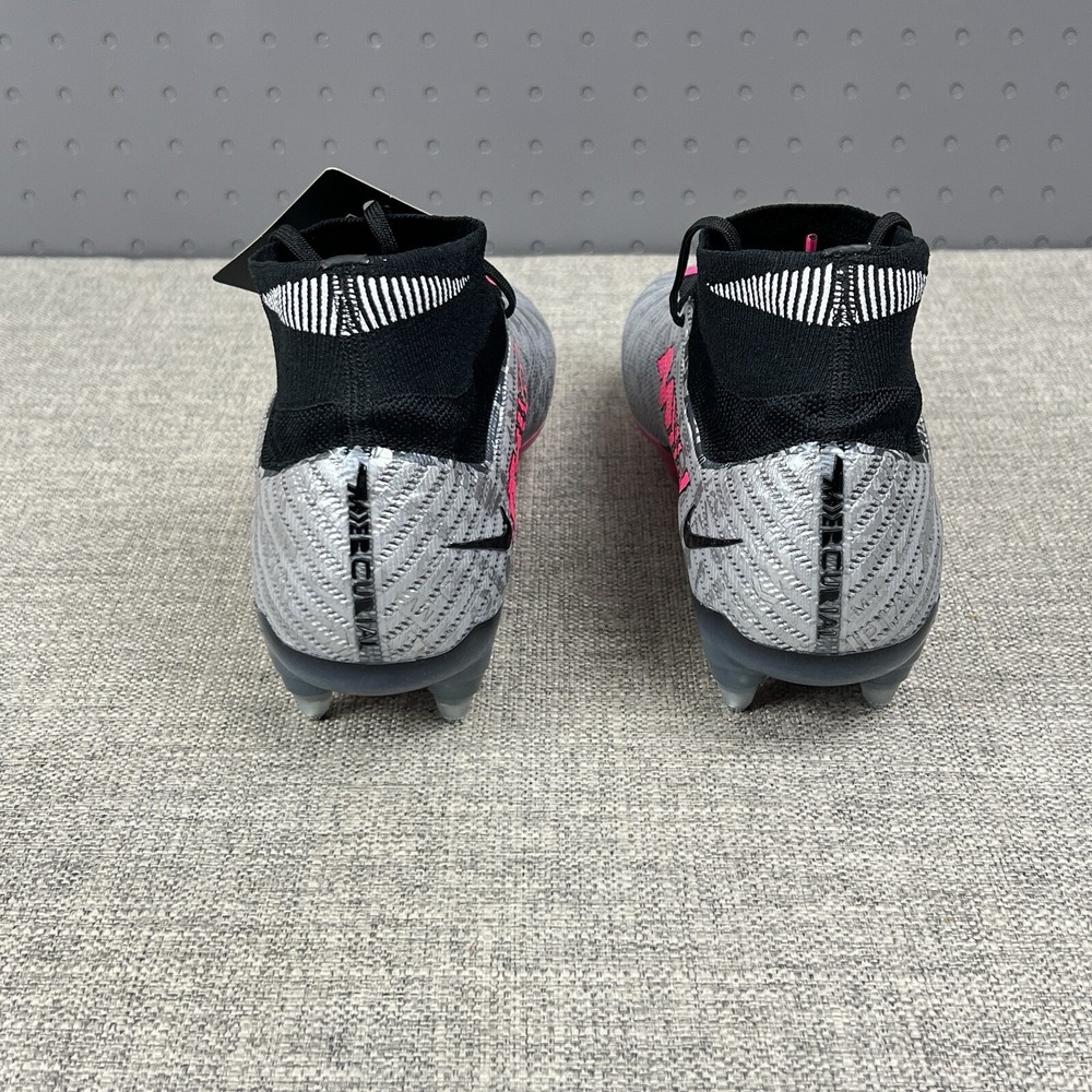 Nike Zoom Mercurial Superfly 9 Elite SG AC "XXV" Silver Pink FJ2971-060 Mens 9 - Picture 4 of 11